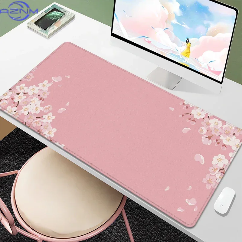 Purple Blossom Deskmat Cute Pa - Tradescantia Purple ulasan dan harga