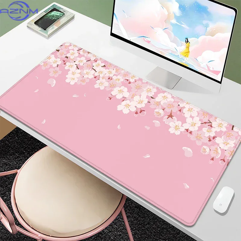 Purple Blossom Deskmat Cute Pa - Tradescantia Purple ulasan dan harga