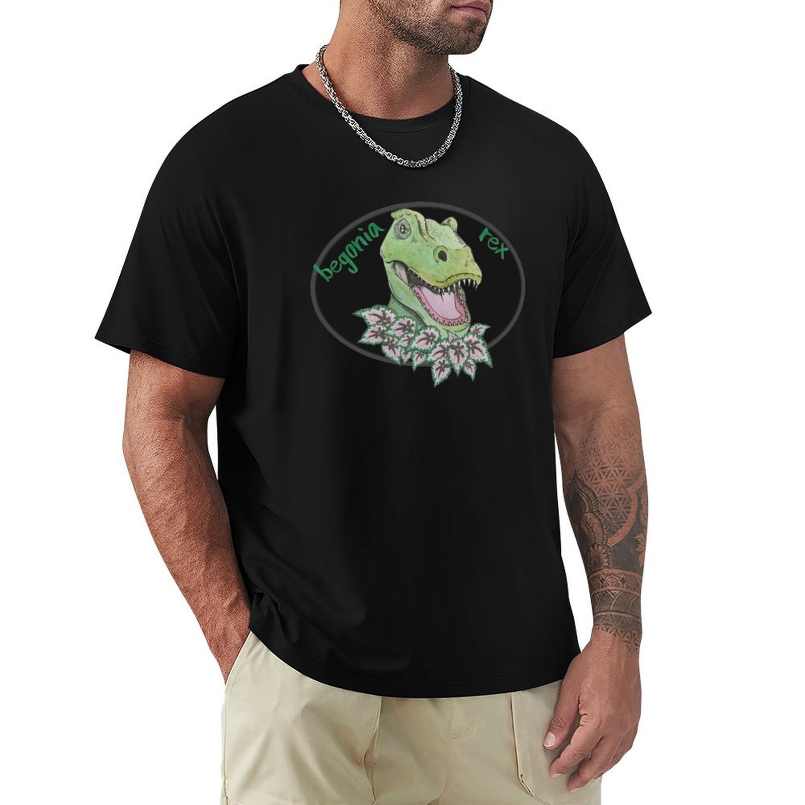 T rex begonia T-Shirt Thanksgi - Begonia Rex ulasan dan harga