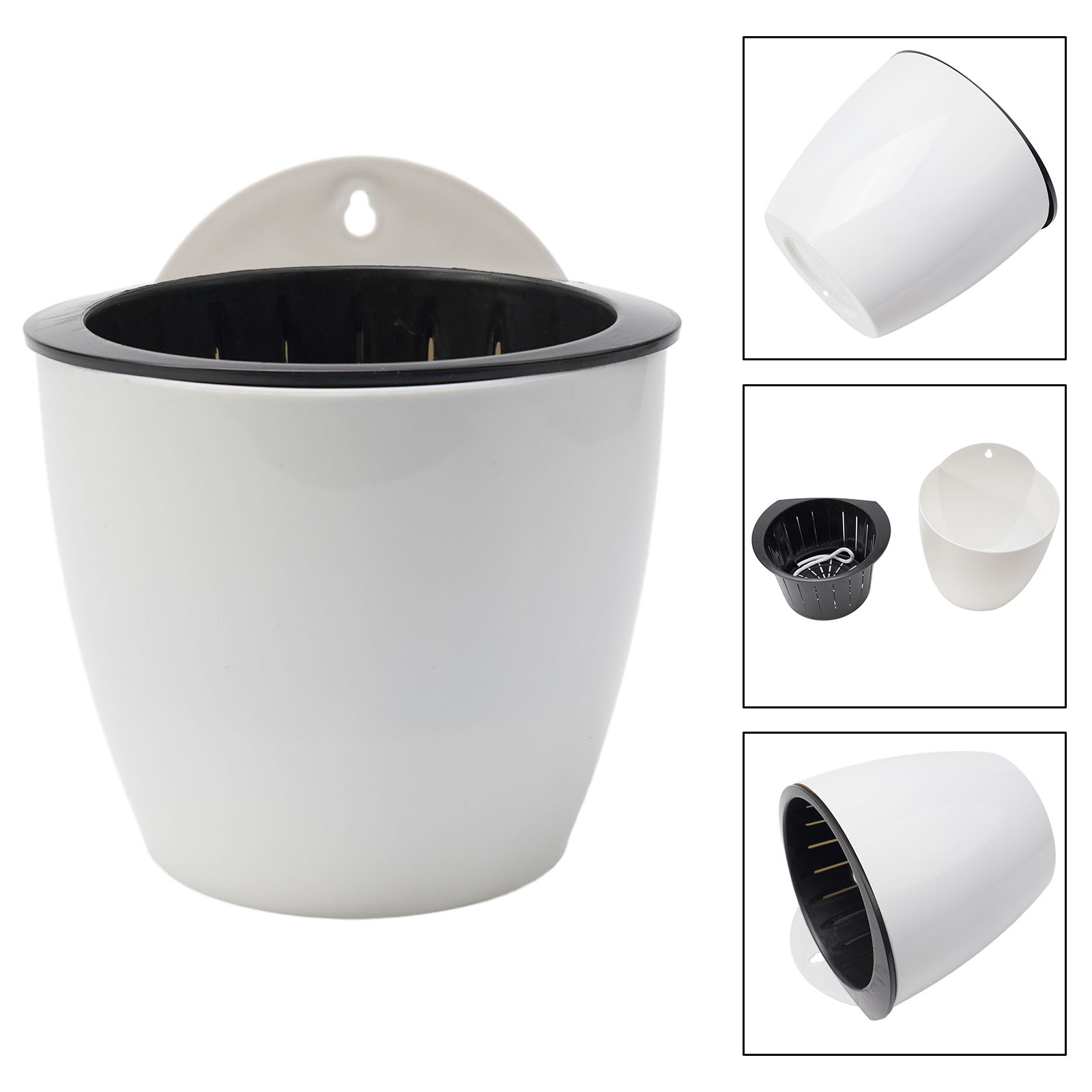 1X Wall-Mounted Flower Pot Aut - Aloe Vera Pot ulasan dan harga